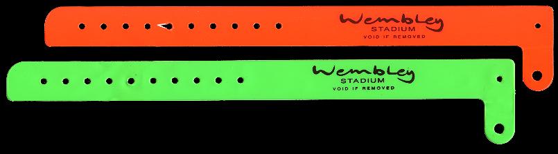Wembley wristbands