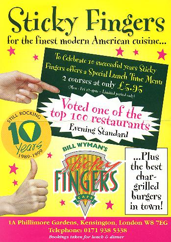Sticky Fingers Cafe