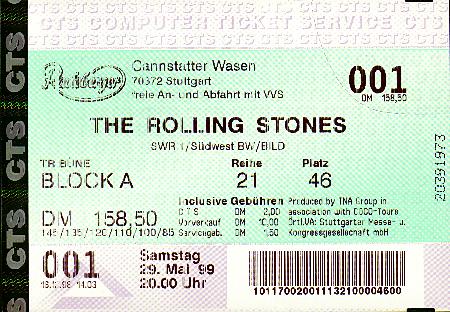 Stuttgart ticket